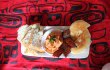 At Salmon n' Bannock, the popular fish is served during every course except dessert. Above, salmon mousse. (Hadi Dadashian photo)