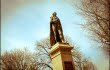 The statue of Sir John A. MacDonald stands in city park in Kingston, Ontario. (Julia Pelish/Vacay.ca)