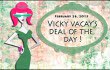 vicky vacay deal of the day