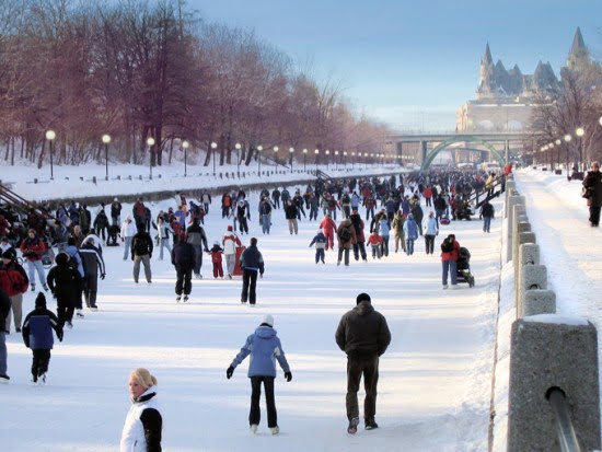 Rideau Canal, Ottawa, ice skating, ontario, winterlude
