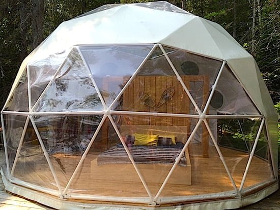 Dome at Parc Cap Jaseaux Quebec