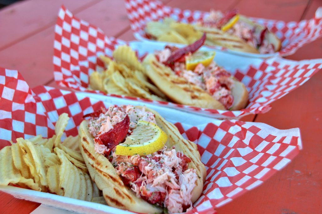 Lobster rolls, Peggy’s Cove lobster, NS