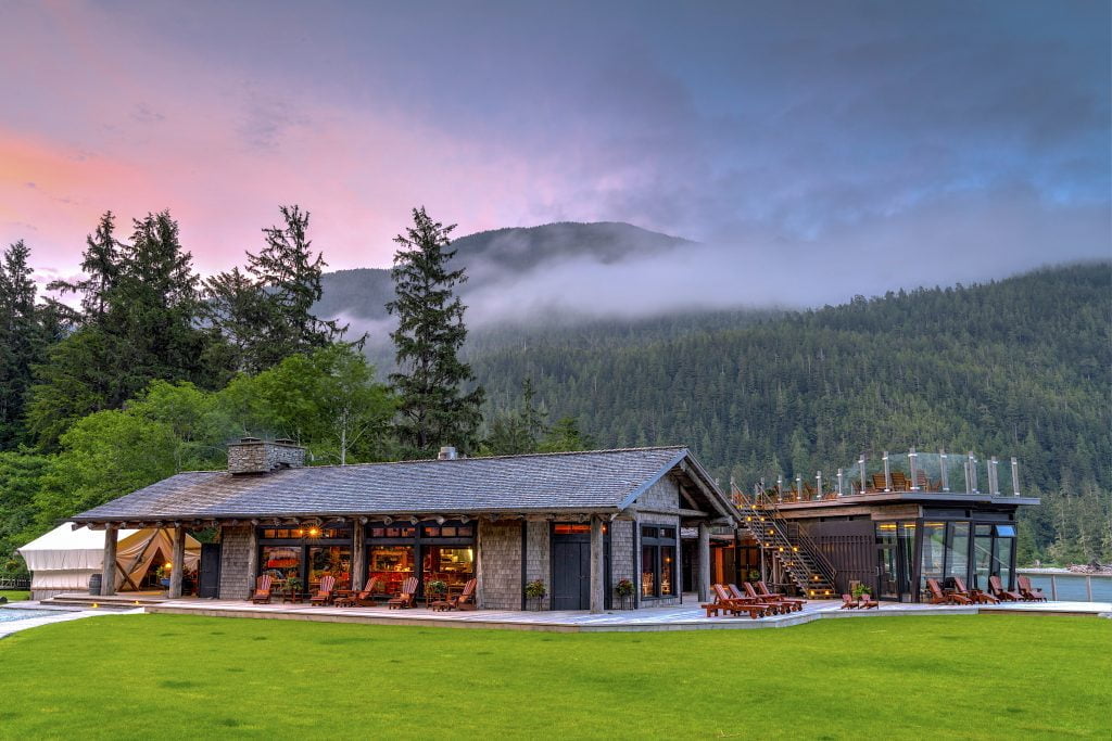 Clayoquot-wilderness-lodge-Restaurant Exterior
