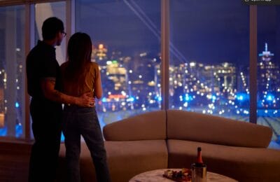 JW Marriott Park Vancouver Night