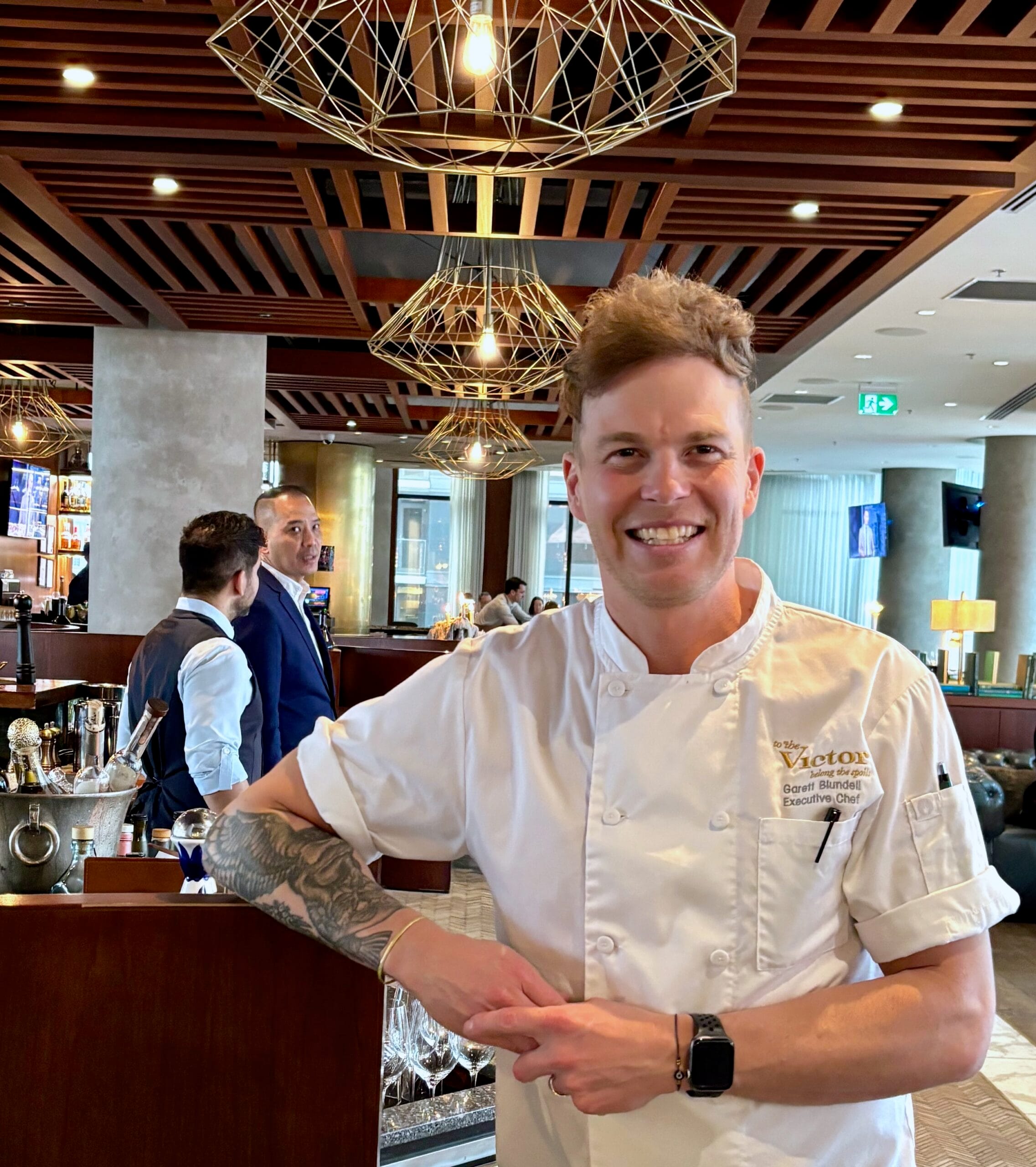 Garett Blundell the victor vancouver