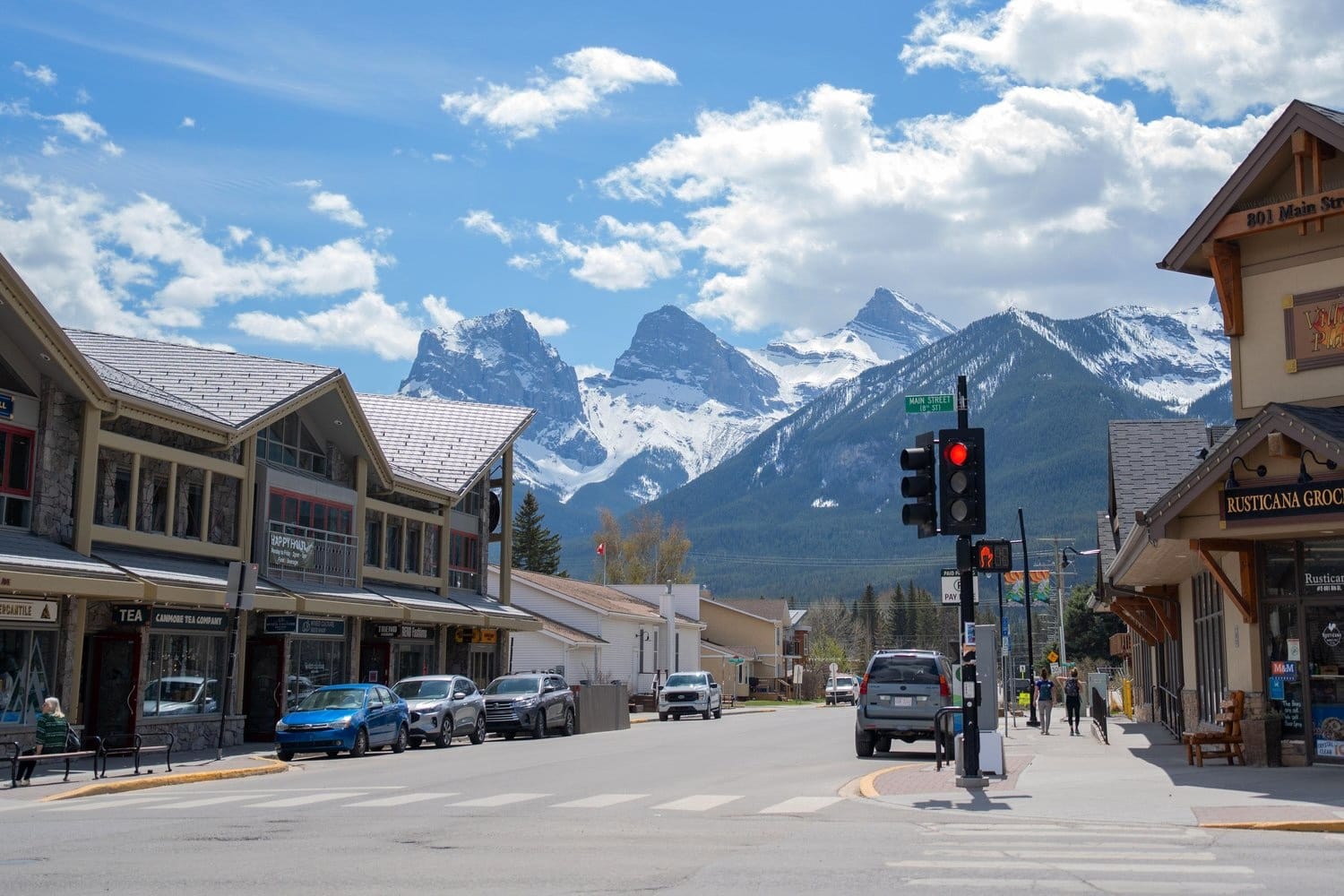 canmore downtown