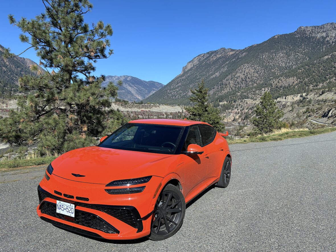 bc ev road trip genesis magma car